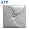 3d leather PU wall panel board instead of wallpaper ceiling also color as you need