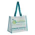 china factory beautiful flower design bag, sedex pp non woven wedding gift bag, handled zipper bag for wedding gift