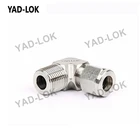 YAD-LOK Christmas 2018 Custom European Stainless Equal Elbow Union Tube Fittings