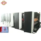corrugated carton box chain feeding printing and slotting machine