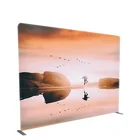 Custom logo tension fabric expo backdrop portable 10x8 10x10 trade show display