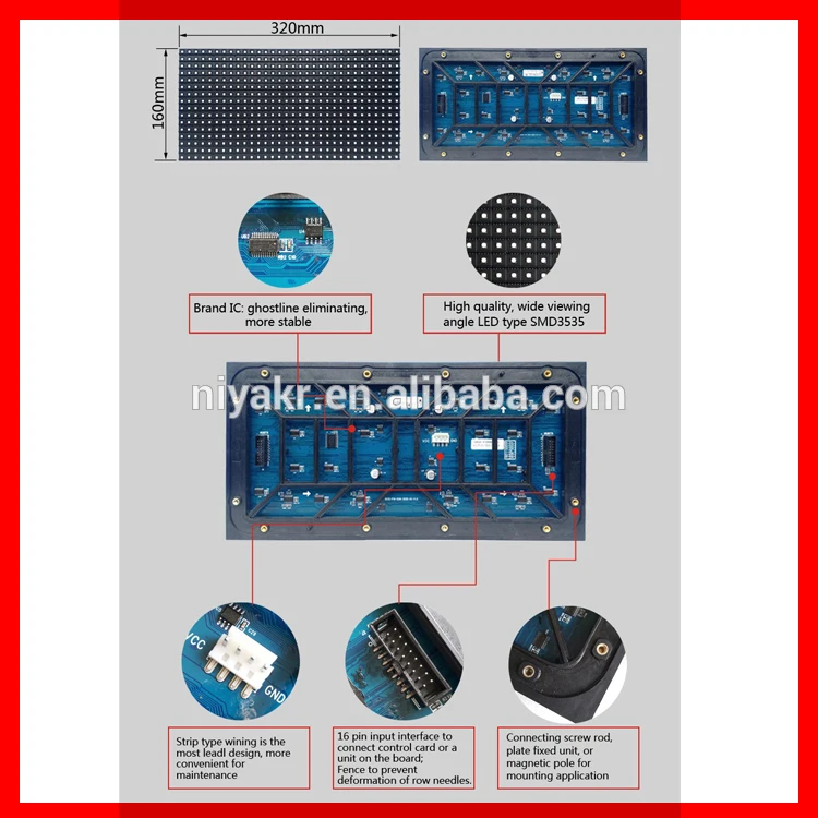 led module pitch 5