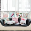 Custom Design Home Decorative Printed Super Soft Summer velvet Cushion Cover