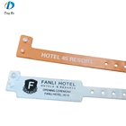 Disposable custom events festival pvc hotel wristband