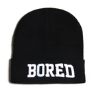 Custom Polyester Free Knitted Beanie Hat Pattern Embroidered Beanie Hats