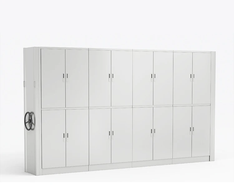 Compact Intelligent Steel Metal Mobile Shelving System