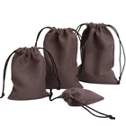 Recyclable FSD Cheap Price Wholesale Customize Velvet Gift Bag Jewelry Drawstring Pouch