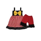 summer 2pcs kids sets hot sale sleeveless baby girl casual wear daily outfit