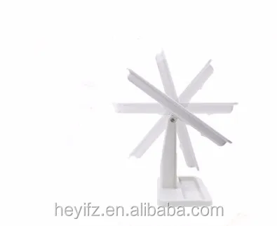 新しい到着abs 360度回転デスクトップledライト化粧鏡 問屋・仕入れ・卸・卸売り