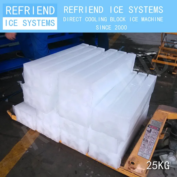 3T Direct Cooling Aluminium Evaporator Block Ice Maker, View Block Ice