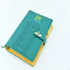 hard cover ring binder legal size notebook for diary and business use with buckle