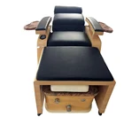 Asian nail supply folding chair with arms beauty salon tools pedicure throne chair spa