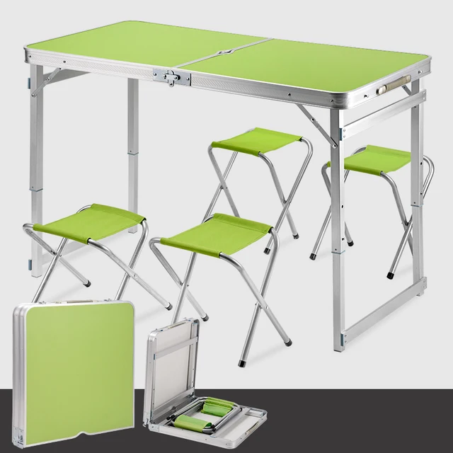 Customize folding dinning camping cooking garden furniture picnic table