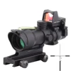 SPINA Tactical style 4X32 green Fiber Optics sight rifle scope hunting shooting with rmr