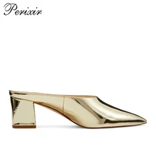 2017 New Arrival Sexy Summer Ladies Footwear Chunky Block Heels Shoes For Women