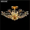 MEEROSEE Modern Crystal Ceiling Lamp Gold Ceiling Lighting Fixture MD83022