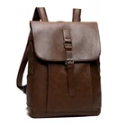 Hot Selling Fashion Travelling Waterproof PU Leather sports bag pack Laptop Backpack for Men Women