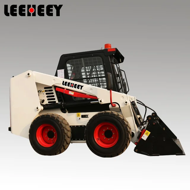 china best configuration fair price skid steer loader with concrete mixer bucket