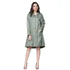 Long Raincoat Women Waterproof Windproof Hood Ladies Thin Rain Coat Ponchos Jackets