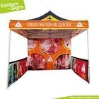Custom design aluminum floor standing 3 man pop up tent