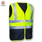 Wholesale Custom Green Hi Vis Traffic Construction Reflective Safety Vest