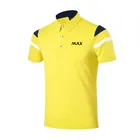 Custom Logo Polyester Spandex Golf Men Polo T Shirt Dry Fit