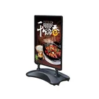 A1 high quality aluminium pavement poster board for outdoor sidewalk signs
