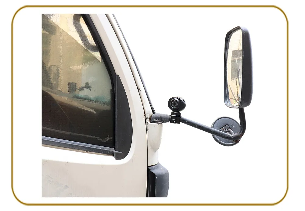 IP68 Waterproof IR Night Vision Truck Wing Mirror Side Camera, Tube