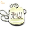 Sublimation epoxy gel cover promotional cheap wholesale custom metal Dog Tag