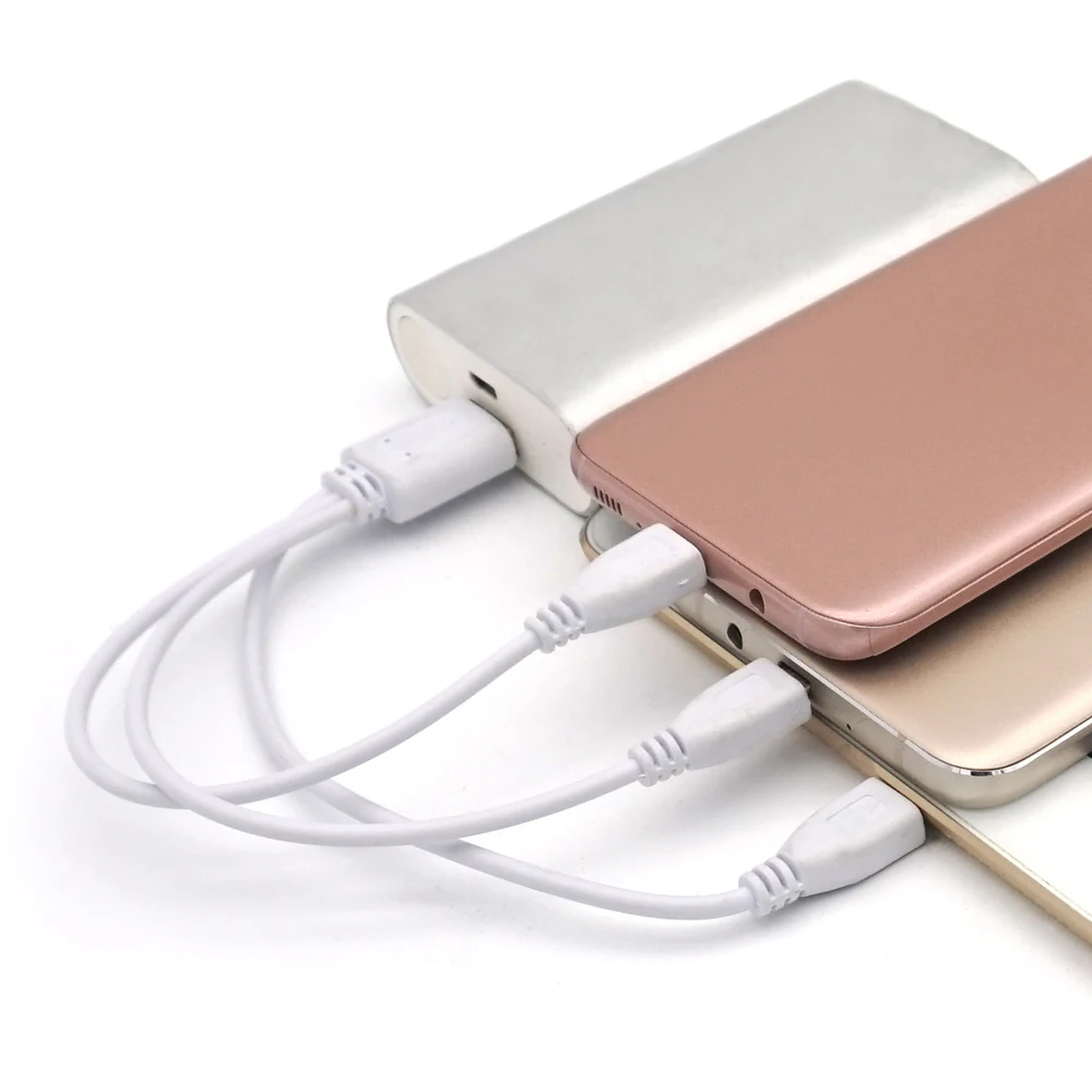 Portefeuille 3in1 Micro USB Type C Charging Cable For Samsung Galaxy S8 Plus S7 edge S6 iPhone 7 8 6 5 5S SE Type-C Short Cables (3)