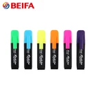 Beifa Brand HY101801 Alibaba China Factory Production Colors Liquid Highlighter Pen Set