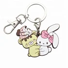 Oneway New Hot Cute Rabbit Keychain Fashion Design Custom Promotion Gift Cartoon Keychain