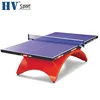 Durable waterproof MDF rainbow table tennis table