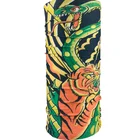 Wholesale 100% polyester Heat transfer custom reflective fabric Multifunction tube bandana for sports