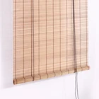 Inexpensive Black and White Outdoor Bamboo Blinds