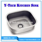 Best kitchen sinks prices common sizes stainless kitchen basin small single bowl YK-4539