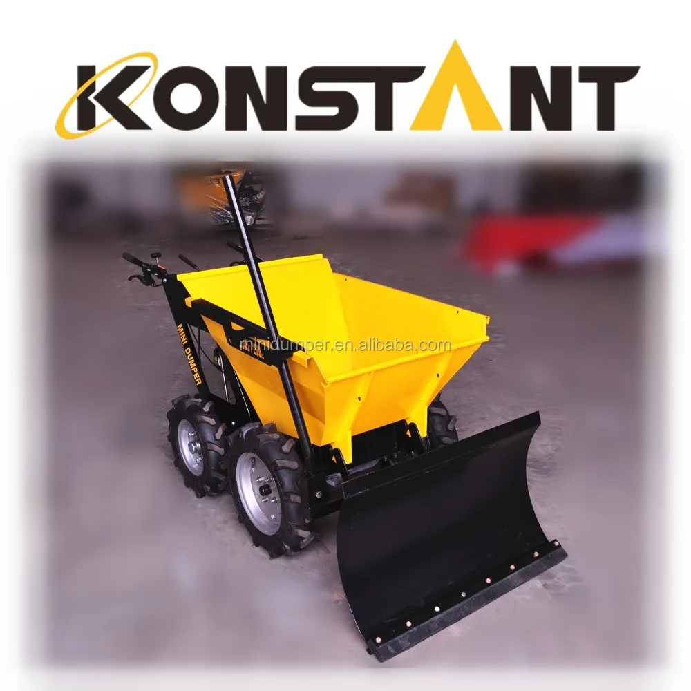 garden loader snow plough