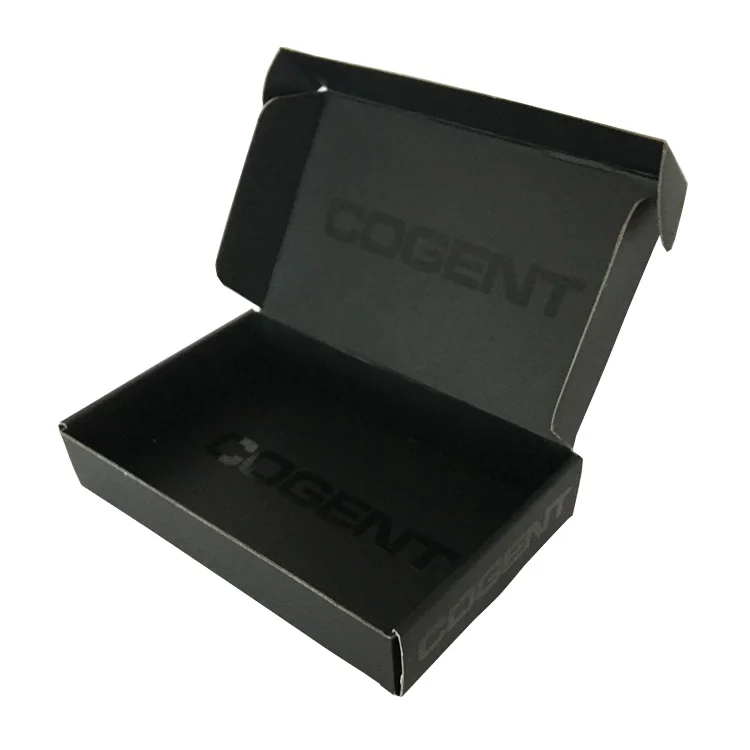 black box with spot uv