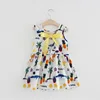 SEV.WEN baby gril clothes trendy floral print summer baby girls dress designs