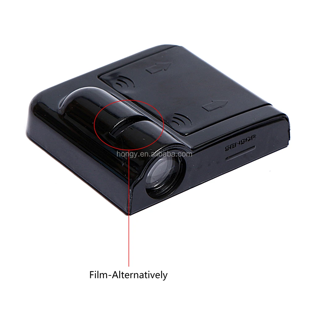 warranty: 12months package:  2pcs door lights, 2pcs flims,  2