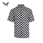 Made in China casual new pattern designer cotton check shirts for men