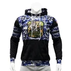 New Design Wholesale Camouflage Printed Polyester Pullover Hoodie Custom Men Sport Fashion Hoodies Sweatshirts