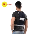 EN20471 high visibility safety running motorcycle reflective vest