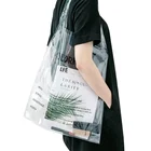 Custom Logo Printing Pvc Transparent Tote Clear Shopping Bags With Handles, Clear Shopping Bag,Pvc Tote Bags