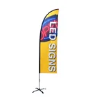 Wholesale Custom Printing Advertising Feather Banner Flags
