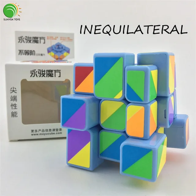 best buys cube yongjun rainbow inequilateral cube 3layer 56mm