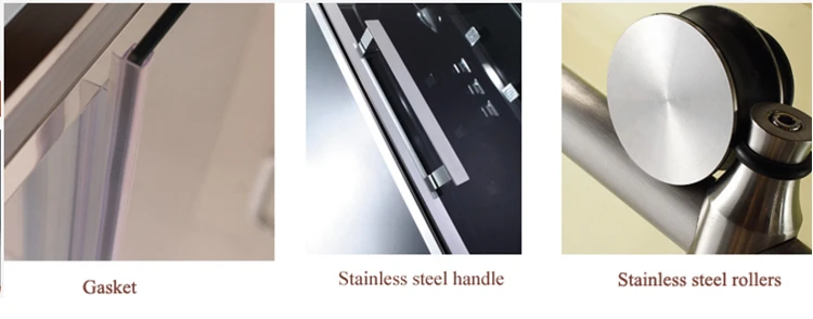 Australian standard frameless 8mm corner glass shower enclosure small shower cabin with S-Mark certificate