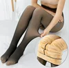 Winter thick thermal 200 g brushed tights sexy leggings for women