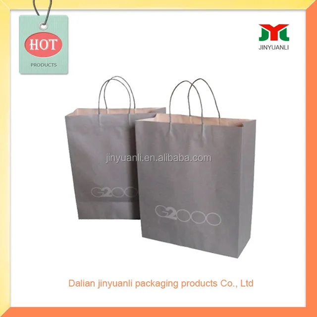 2018 hot sale kraft brown paper bag/kraft paper cement bag/kra