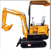 Mini Crawler buckets excavators with lowest price XN08